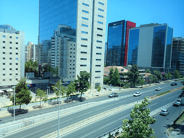 Avenida Manquehue Norte con San Olav